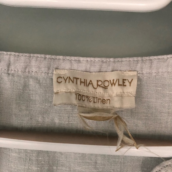 Cynthia Rowley Linen Top - Picture 2 of 4